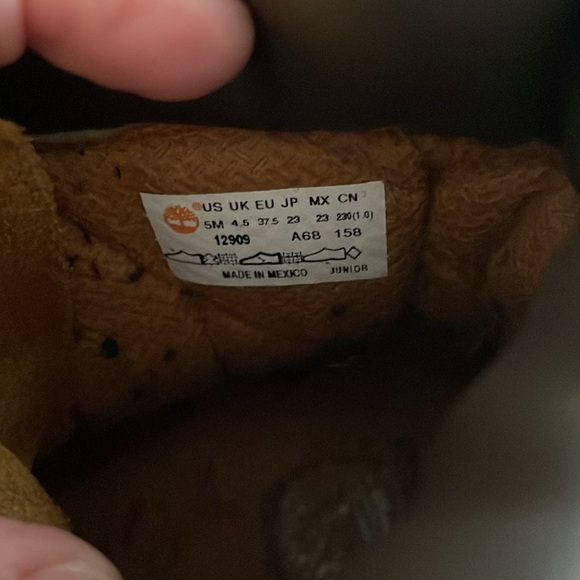 Timberland premium 6” waterproof boot 5 juniors/47.5 eu - Picture 12 of 15